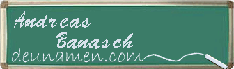 Andreas Banasch Visitenkarte
